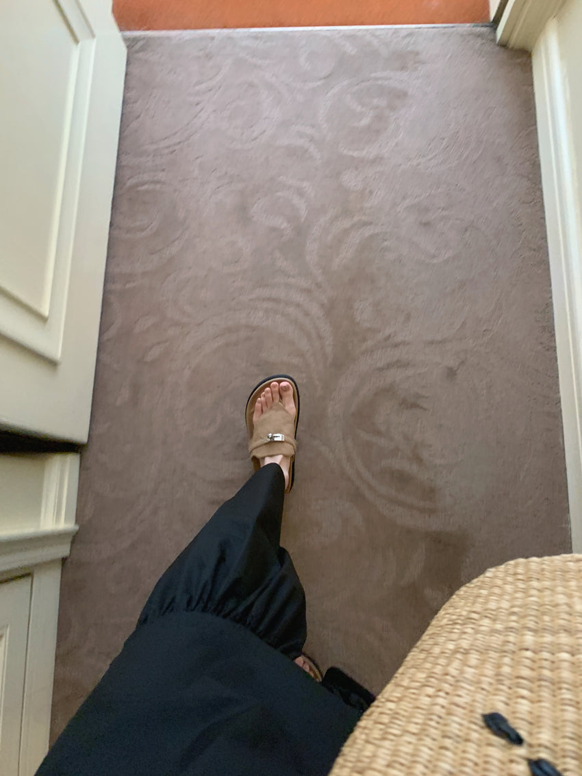 【F60321】實拍法式優雅復古寬鬆露背洋裝250408