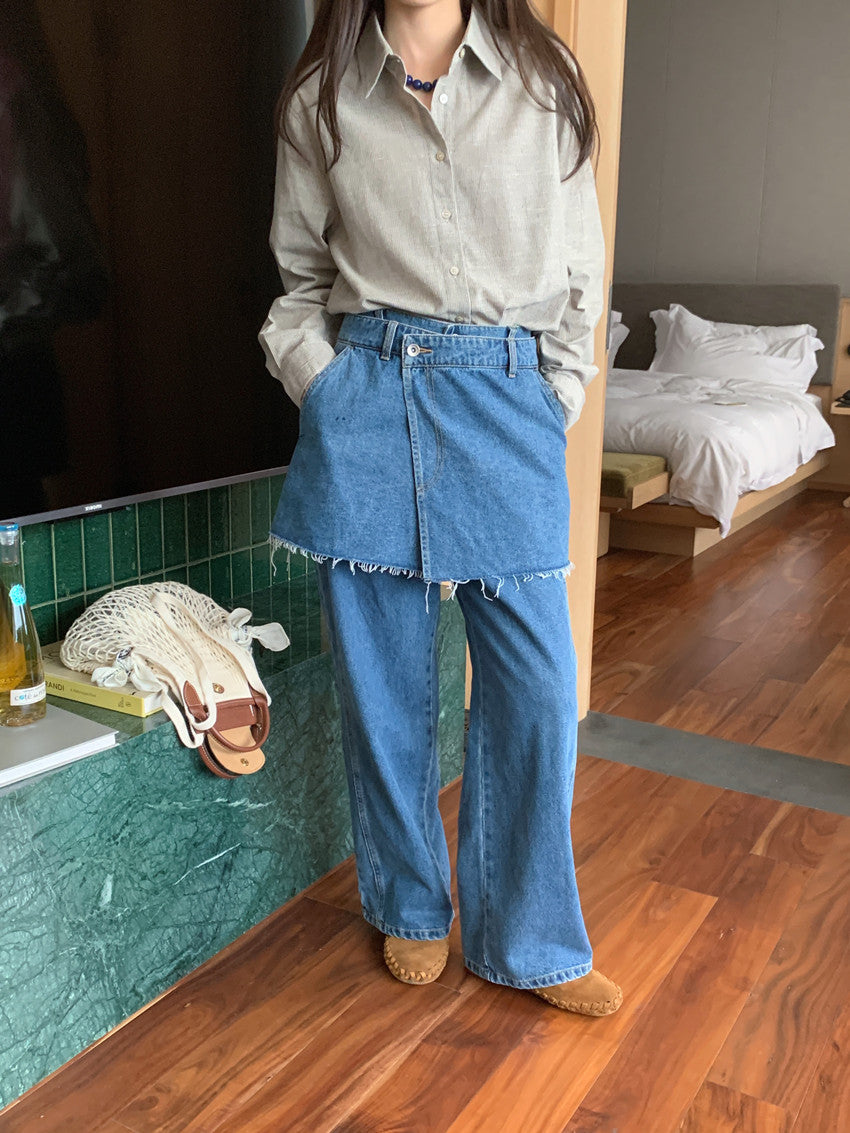 【F60111】實拍早春細條紋寬鬆長袖襯衫250212