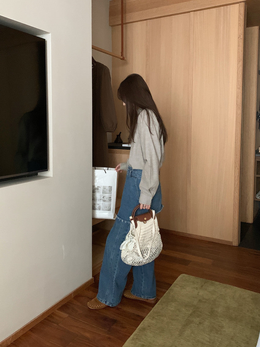 【F60111】實拍早春細條紋寬鬆長袖襯衫250212