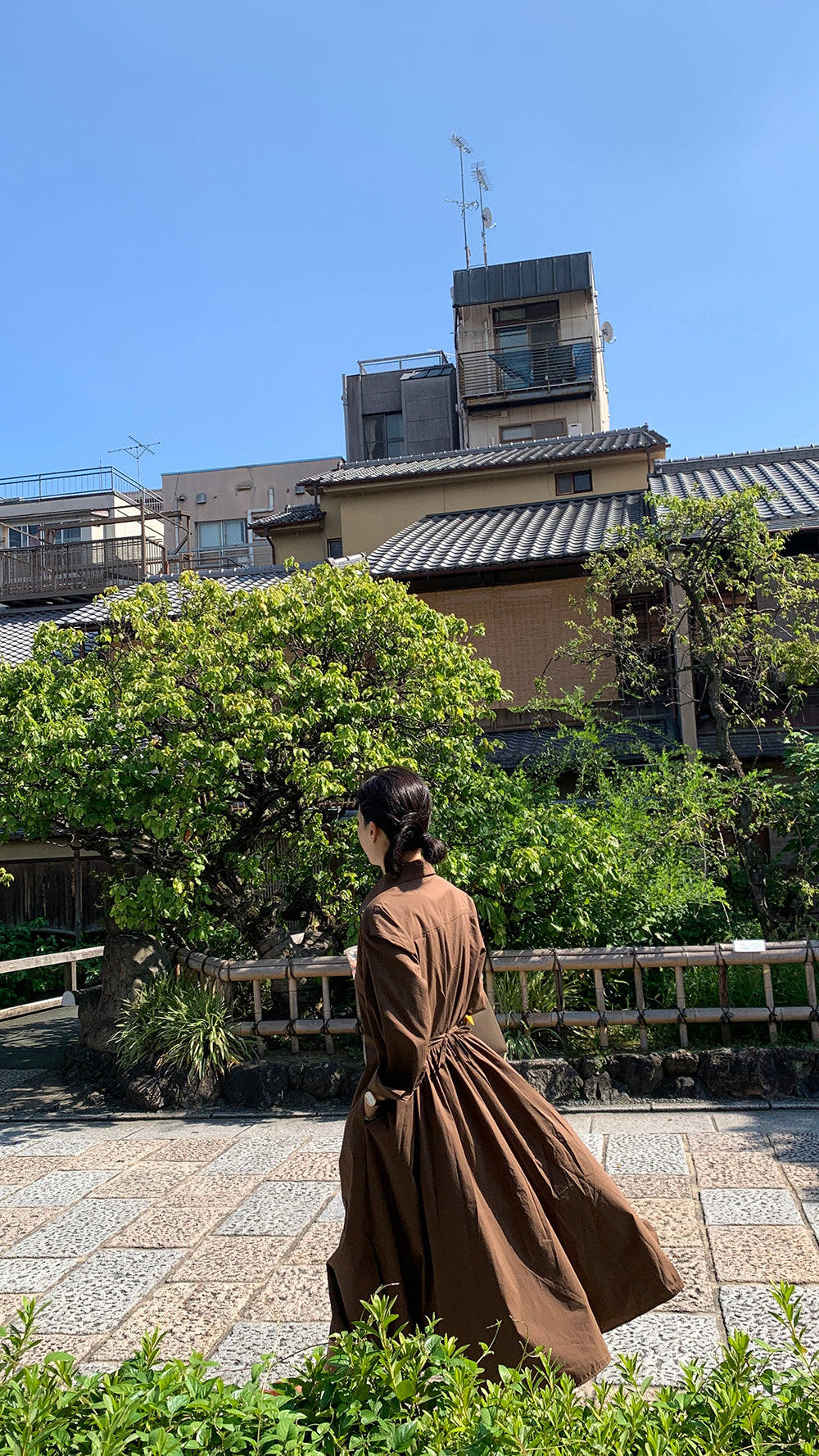 【F01206】實拍早春棉質長袖氣質襯衫洋裝250113