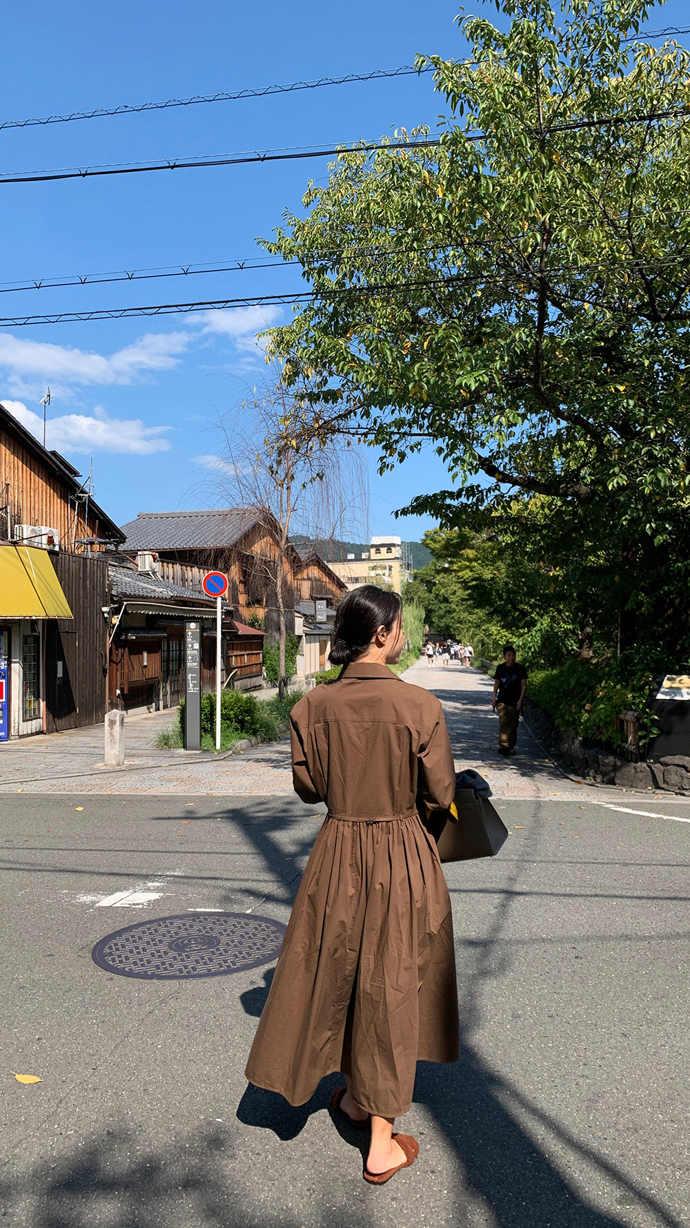【F01206】實拍早春棉質長袖氣質襯衫洋裝250113