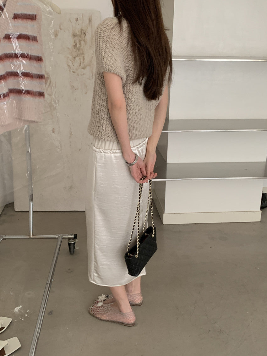【F60202】實拍法式温柔 舒適感滿滿粗針針織衫250225