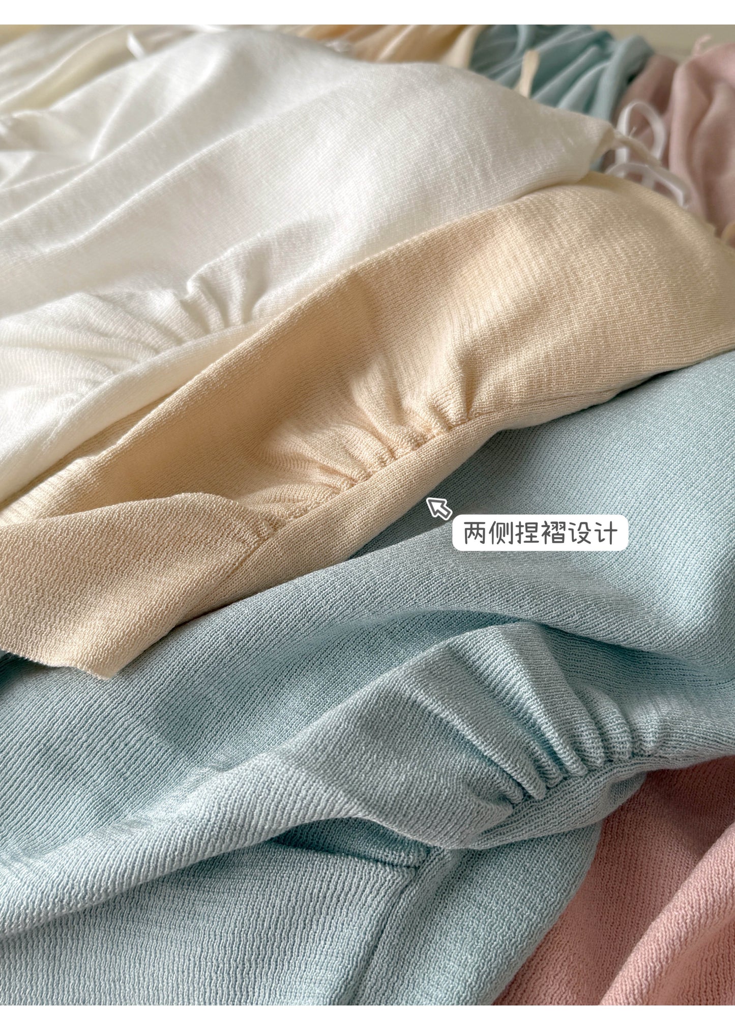 【F60314】實拍春夏慵懶蕾絲吊帶+針織開衫250401