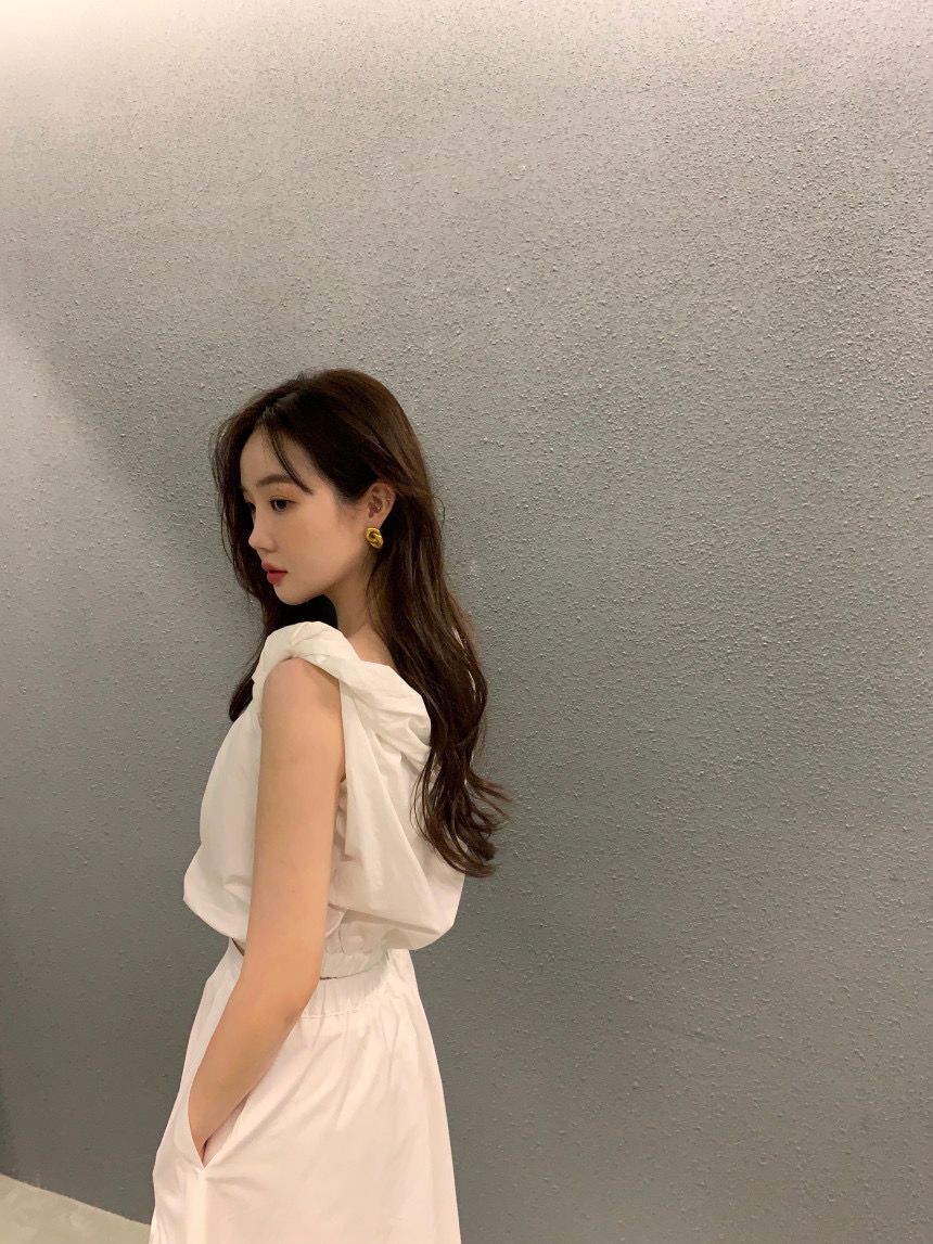 【F60355】韓國夏季法式小眾設計背心250408