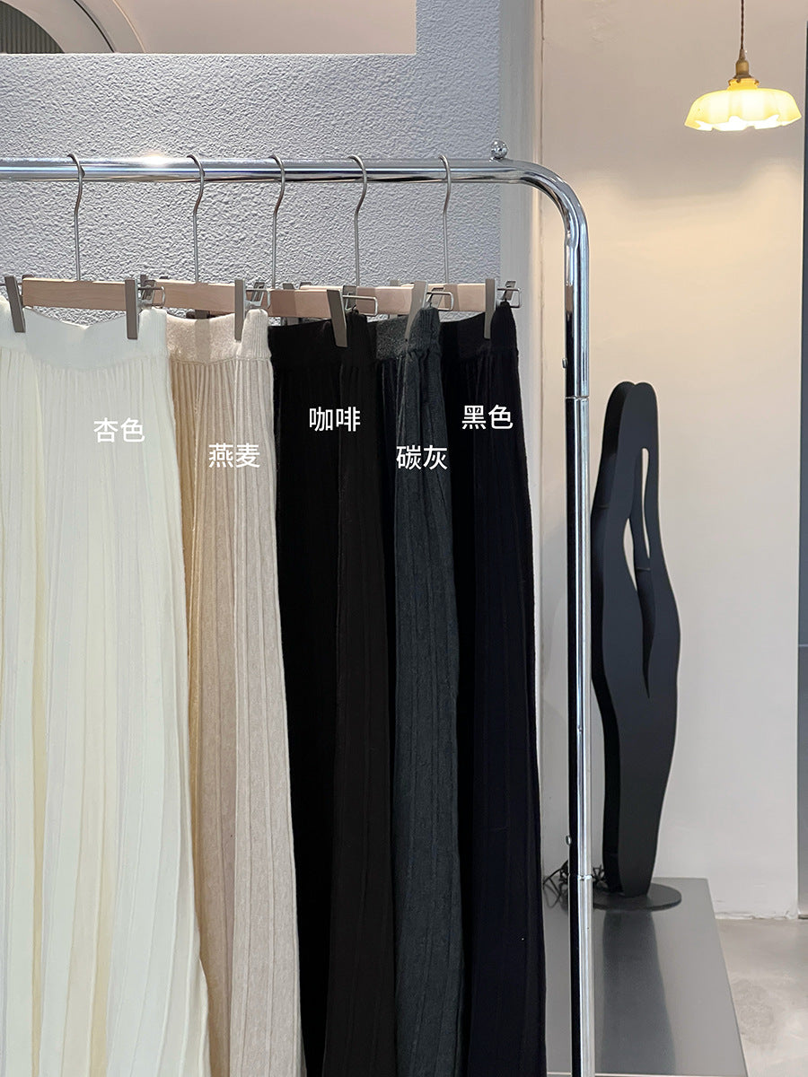 【cimz100789】實拍法式高級感收腰顯瘦針織衫+針織長裙(分開下單)251120