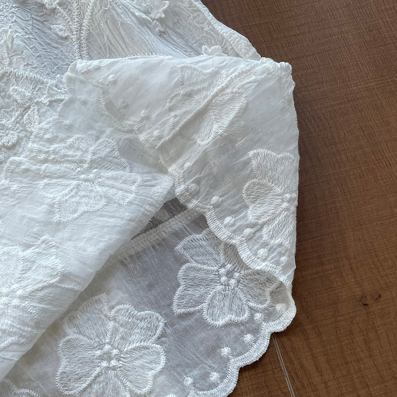 【cimYL201】實拍日系棉質重工刺繡提花背心250410
