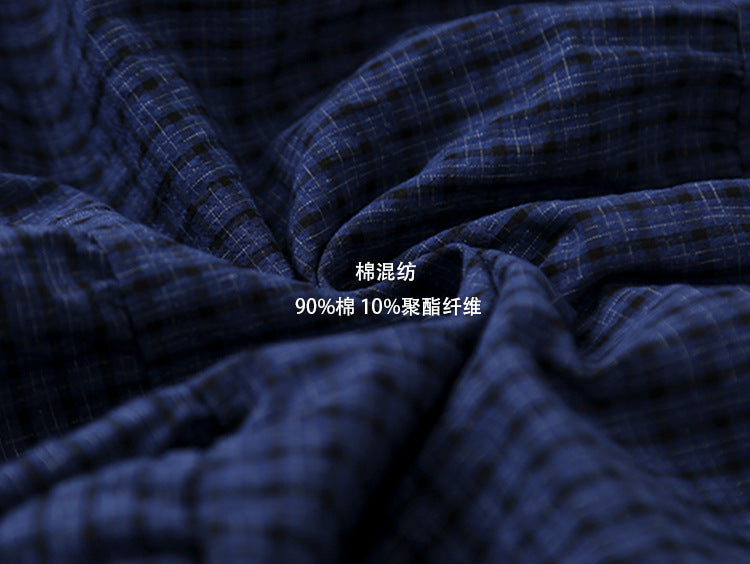 【L3076】實拍夏天復古小格紋蛋糕裙250721