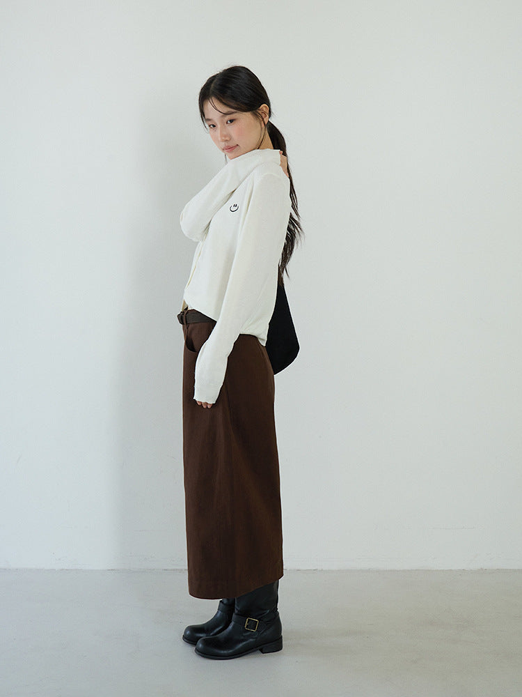 【LD3188】實拍初秋刺繡笑臉氣質針織外套(含羊毛6%)
250922