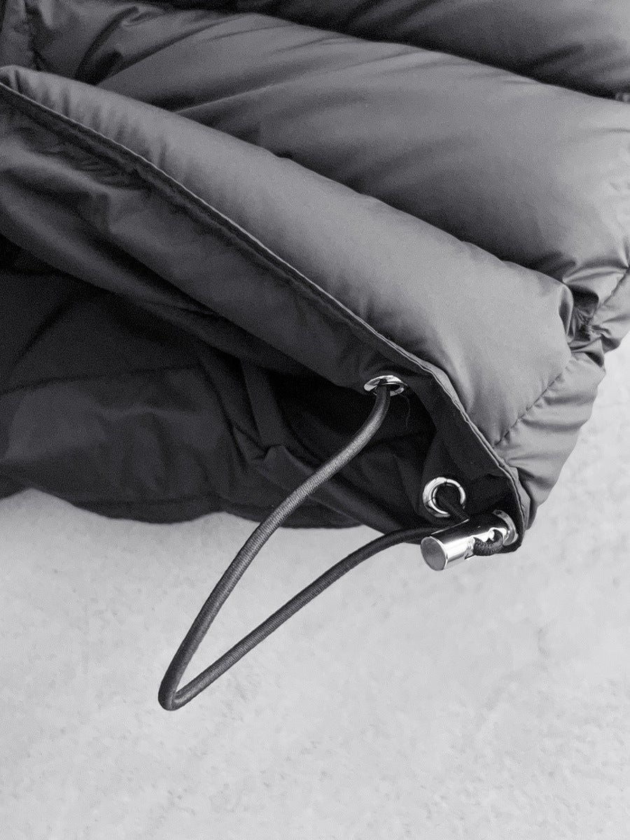 【cimz6383】實拍高領寶款排骨白鴨絨外套(白鴨絨90)251120