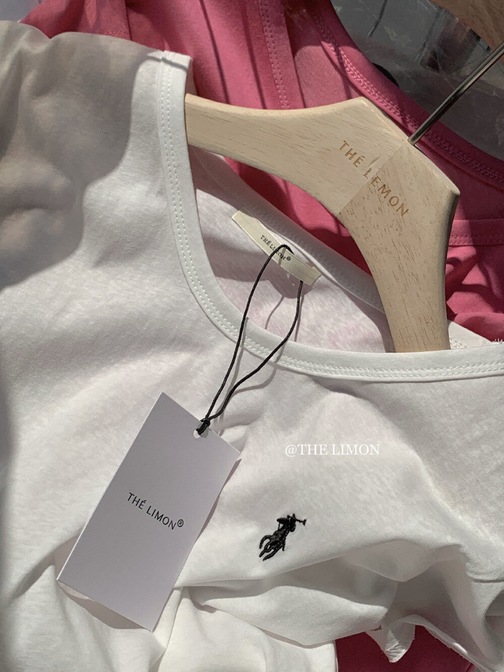 【LTM0966】實拍檸檬小馬刺繡休閒短袖T恤250414