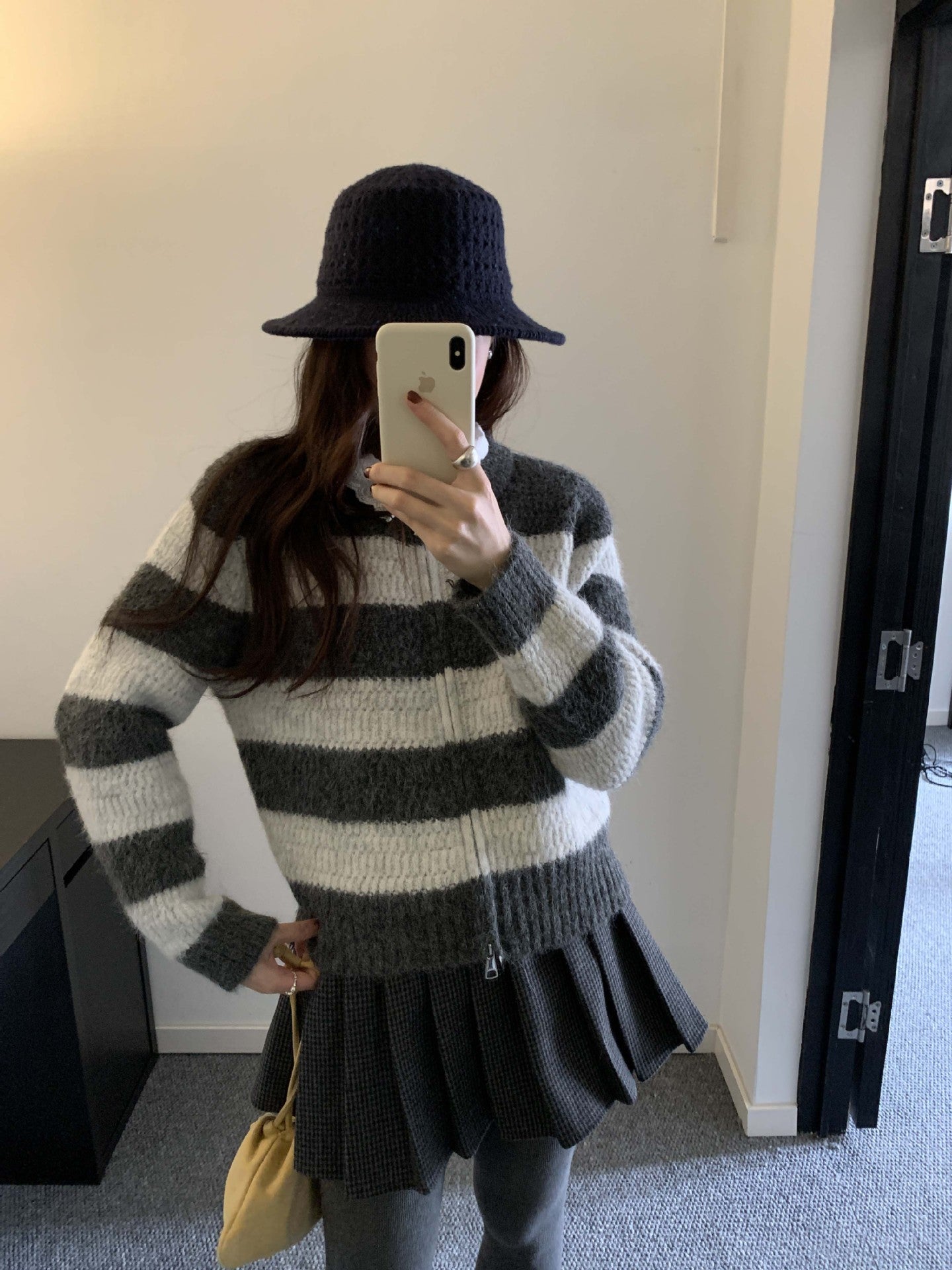 【H5494】實拍復古立體針織外套251109