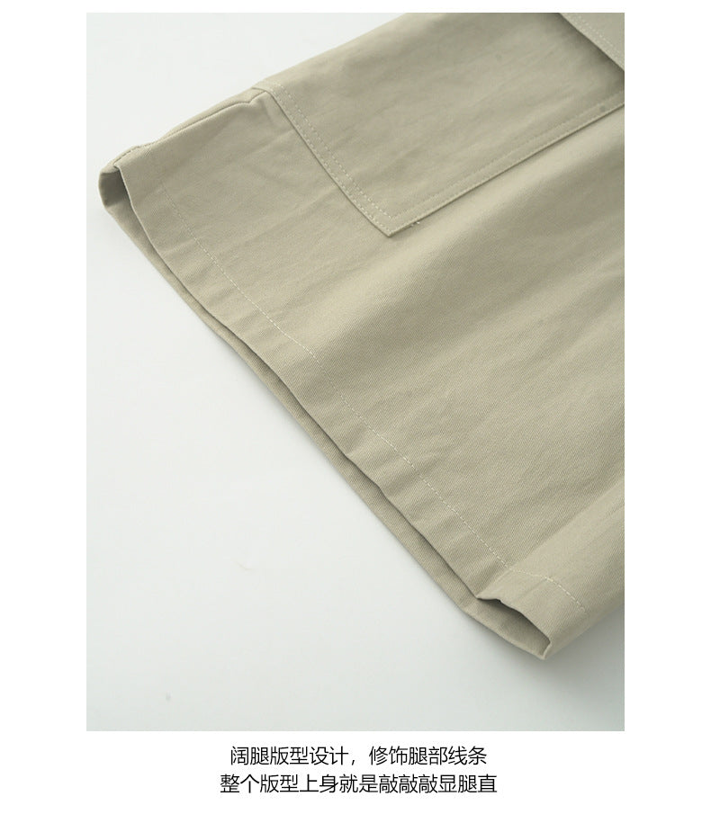 【H5420】實拍法式高級感低腰七分裙褲250909