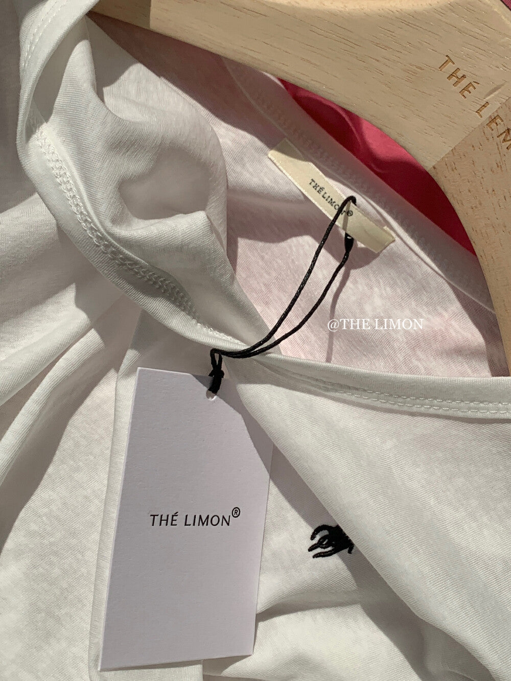 【LTM0966】實拍檸檬小馬刺繡休閒短袖T恤250414