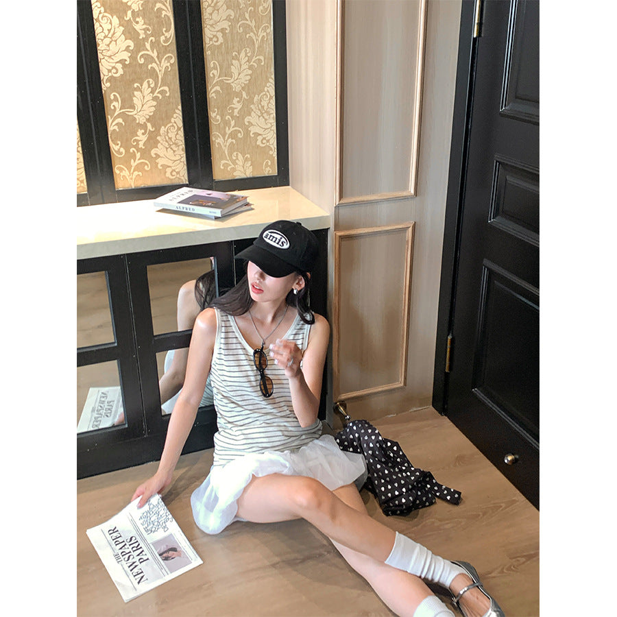 【H5244】實拍韓國法式甜美芭蕾南瓜蓬蓬花苞裙250506