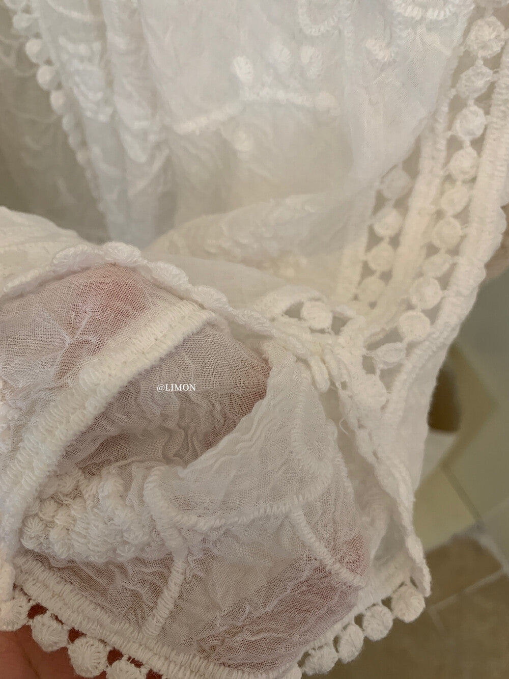 【L8661】實拍檸檬夏秋高級感刺繡防曬衫+吊帶背心套裝250915