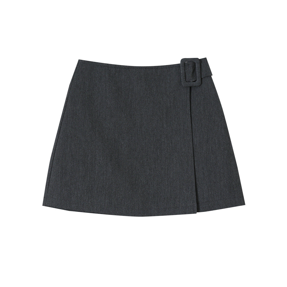 【LD11166】實拍S~XL高腰修身不規則西裝A字短裙/褲裙(內有安全褲)260309