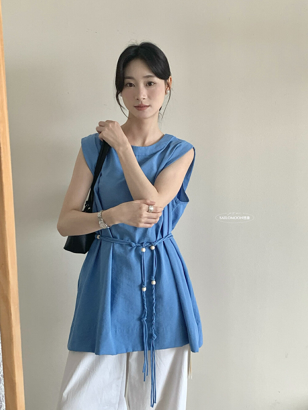 【L10088】實拍夏季日常棉麻長上衣250505