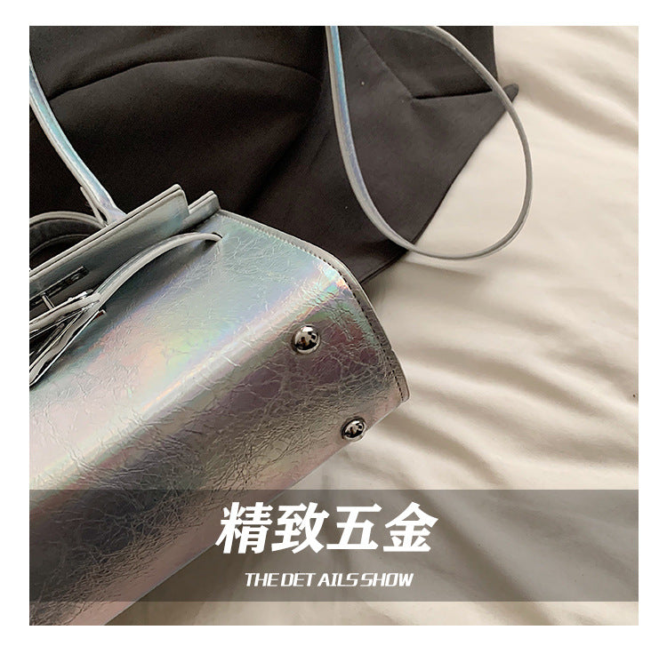 【BXQD2433】實拍夏天銀色手提肩背凱莉包240601