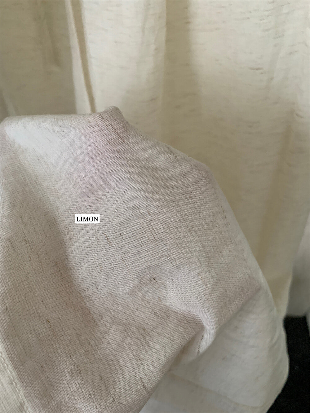 【L8792】實拍檸檬家 夏季亞麻收腰上衣+高腰闊腿褲 套裝250519