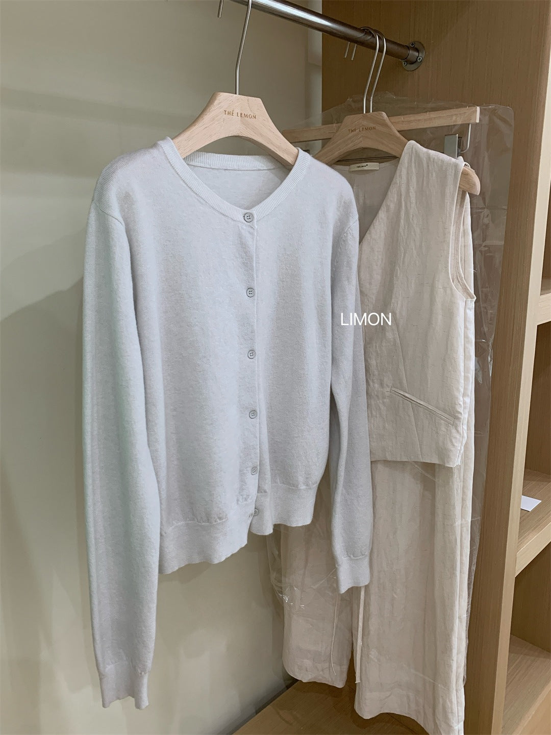 【L006808】實拍檸檬夏季多色針織外套250421