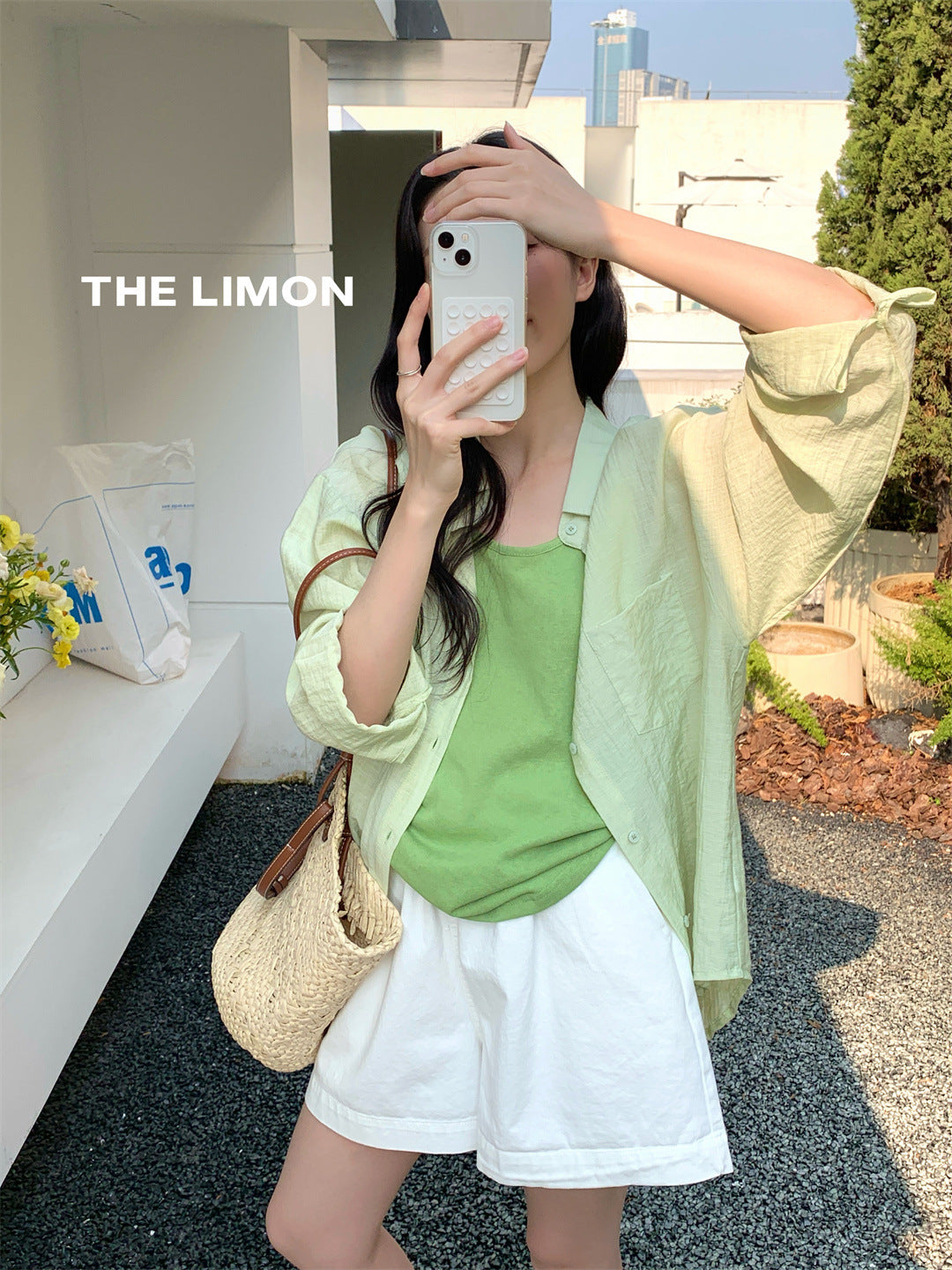 【LTM0981】實拍夏季高級感天絲防曬長袖襯衫250505