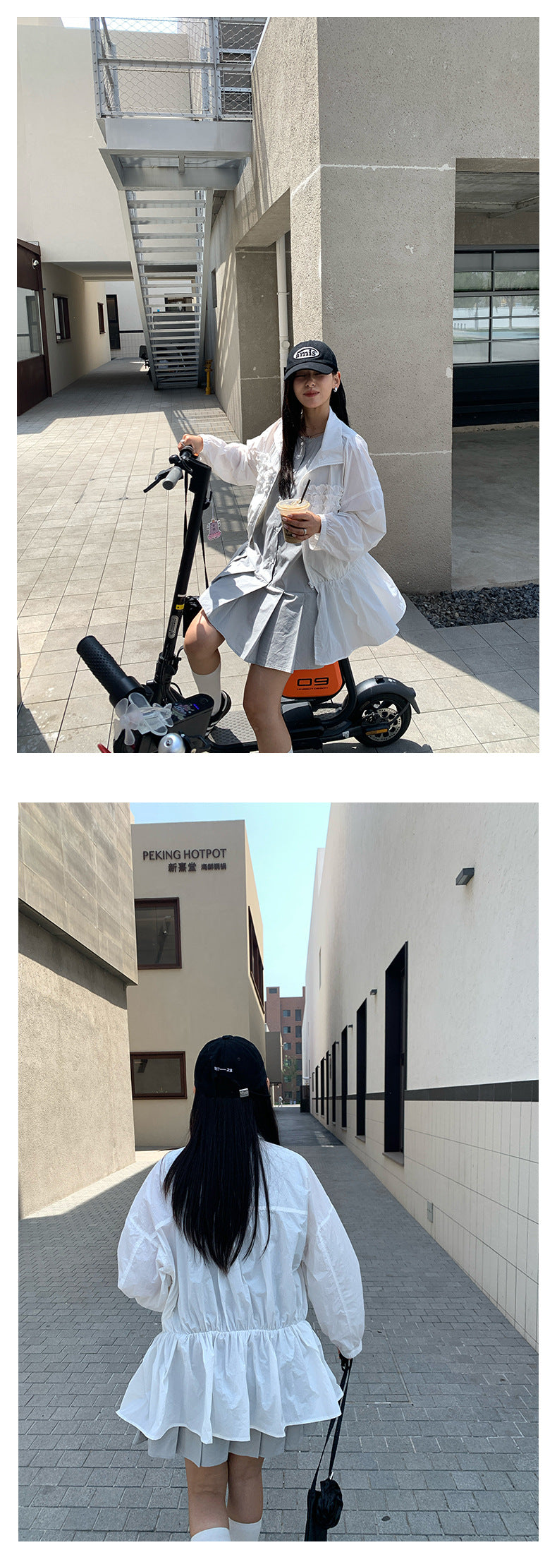 【H5292】實拍夏天個性時髦微甜防曬外套250603