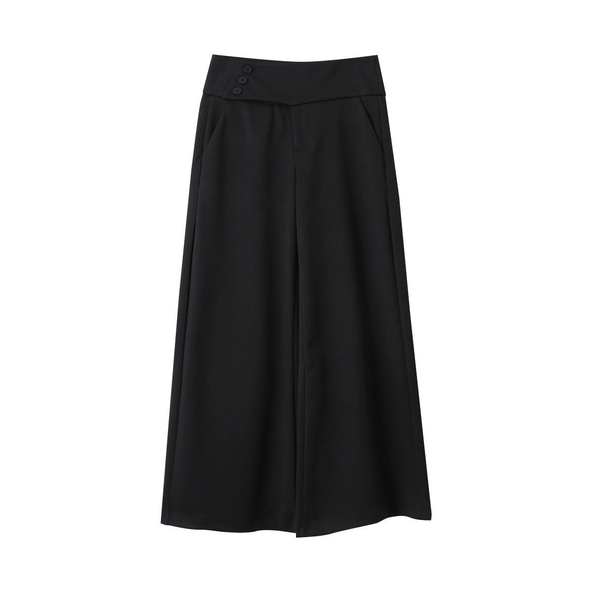 【LD11048】實拍S~XL秋冬毛呢厚款高腰直筒褲251202