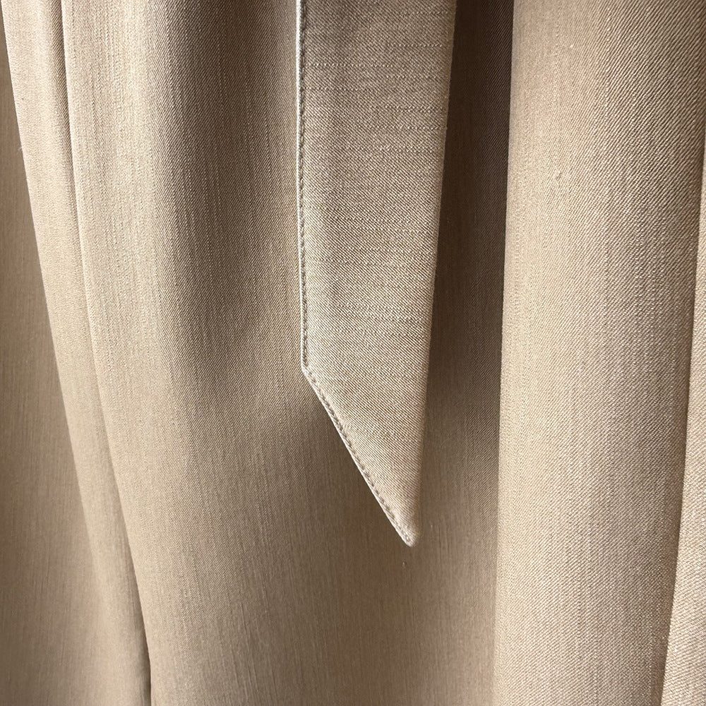 【Y82580】實拍初秋大氣場超瘦闊腿西裝褲含腰帶250822