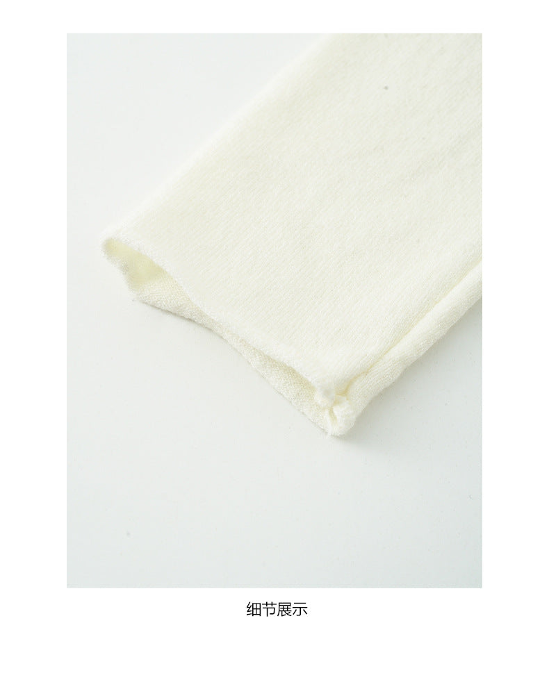 【H5481】實拍基礎6色堆堆領毛針織T恤251109