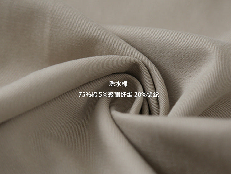 【L3124】實拍S~XL初秋工裝顯瘦洗水綿短裙(內裡安全褲)250825