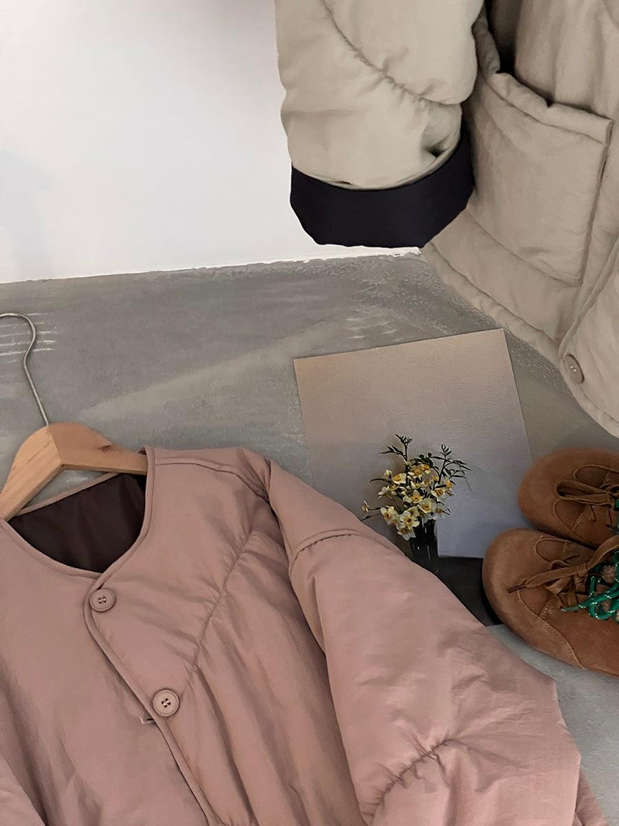 【cimz6376】實拍日系復古工裝夾棉加厚外套251120