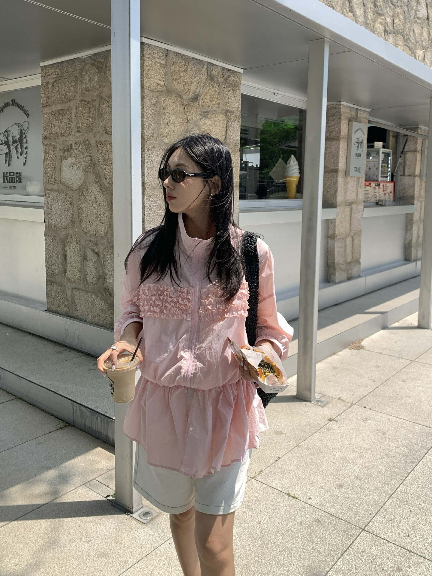 【H5292】實拍夏天個性時髦微甜防曬外套250603