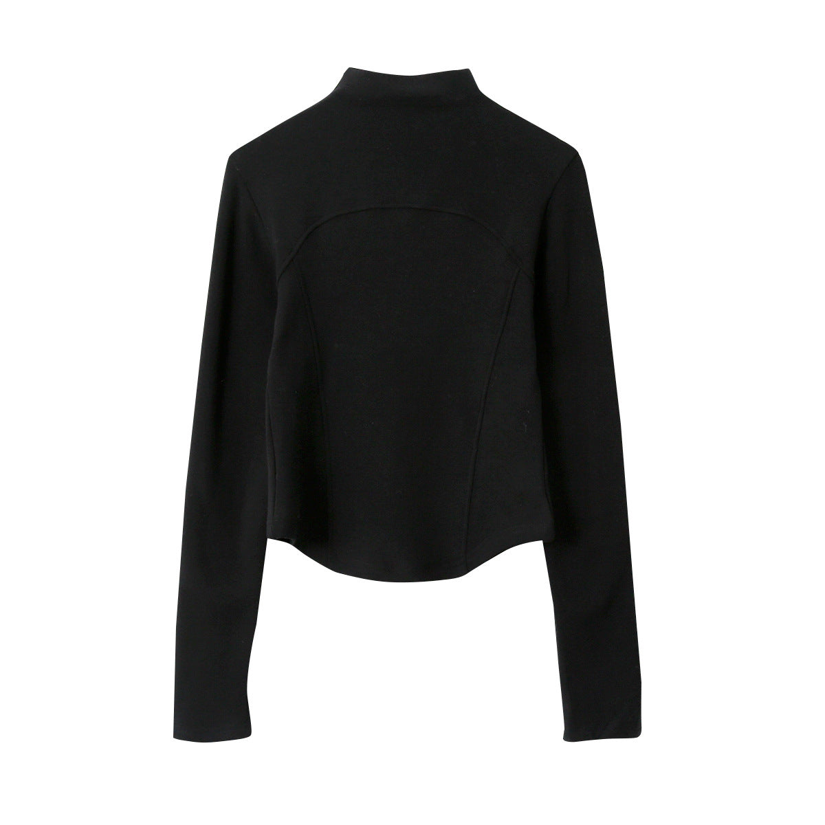 【LD11041】實拍羊绒簡約高領長袖T恤251202