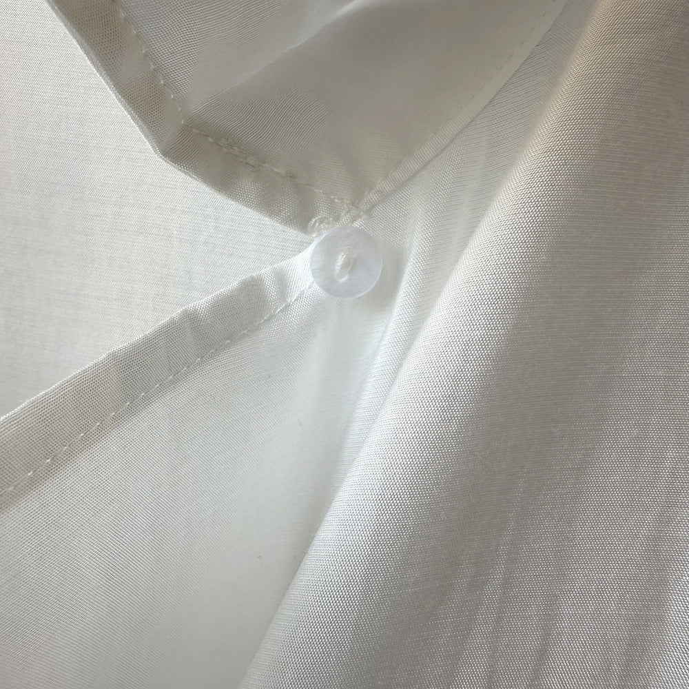 【Y82571】實拍初秋法式設計款襯衫(天絲30%)250822