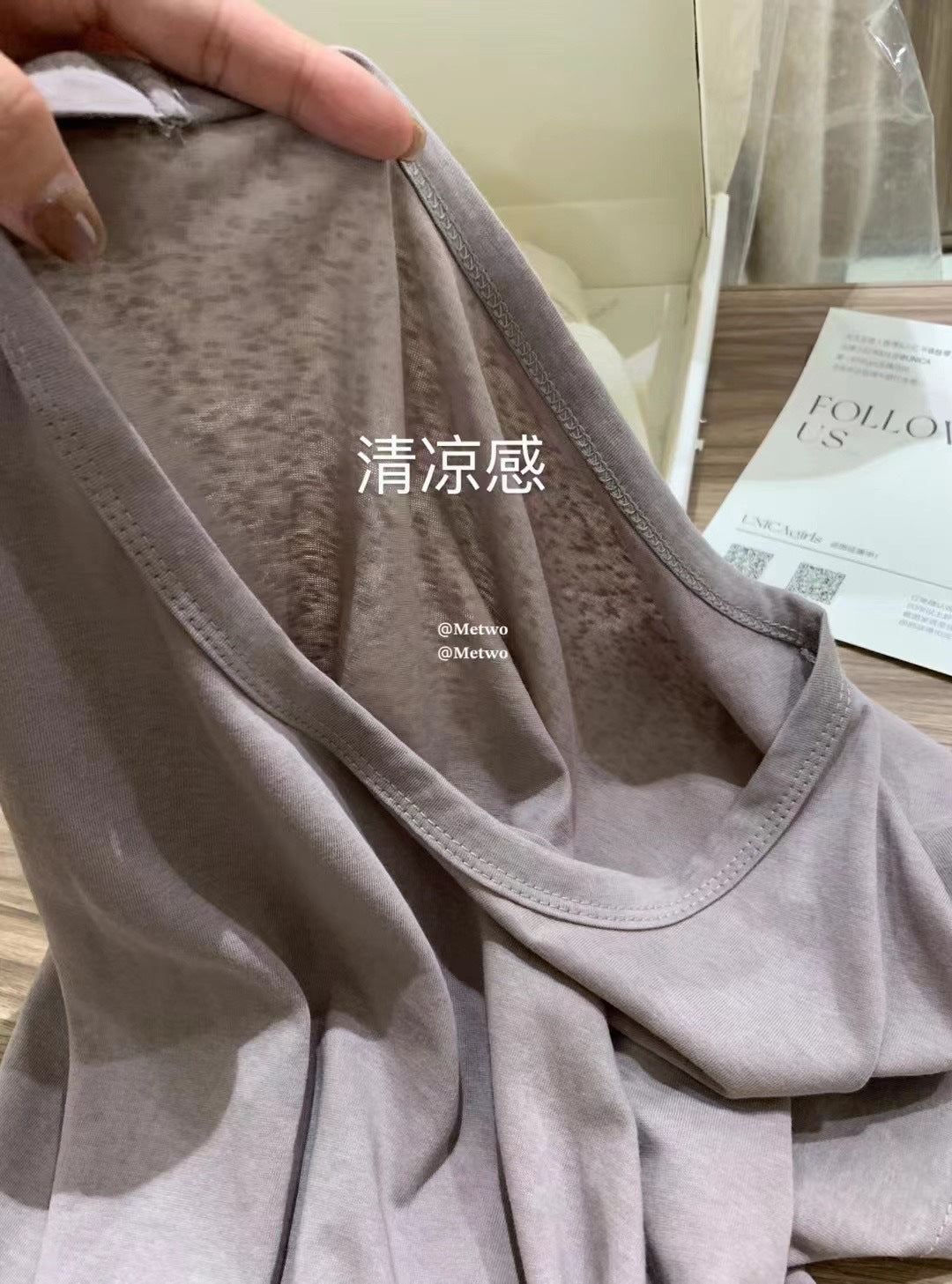 【L08243】實拍Hers夏季純色雪花苧麻短袖T恤250505