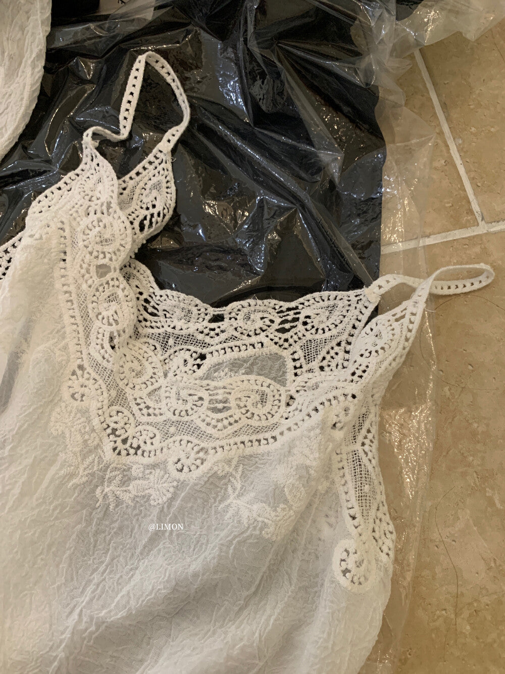 【L8661】實拍檸檬夏秋高級感刺繡防曬衫+吊帶背心套裝250915