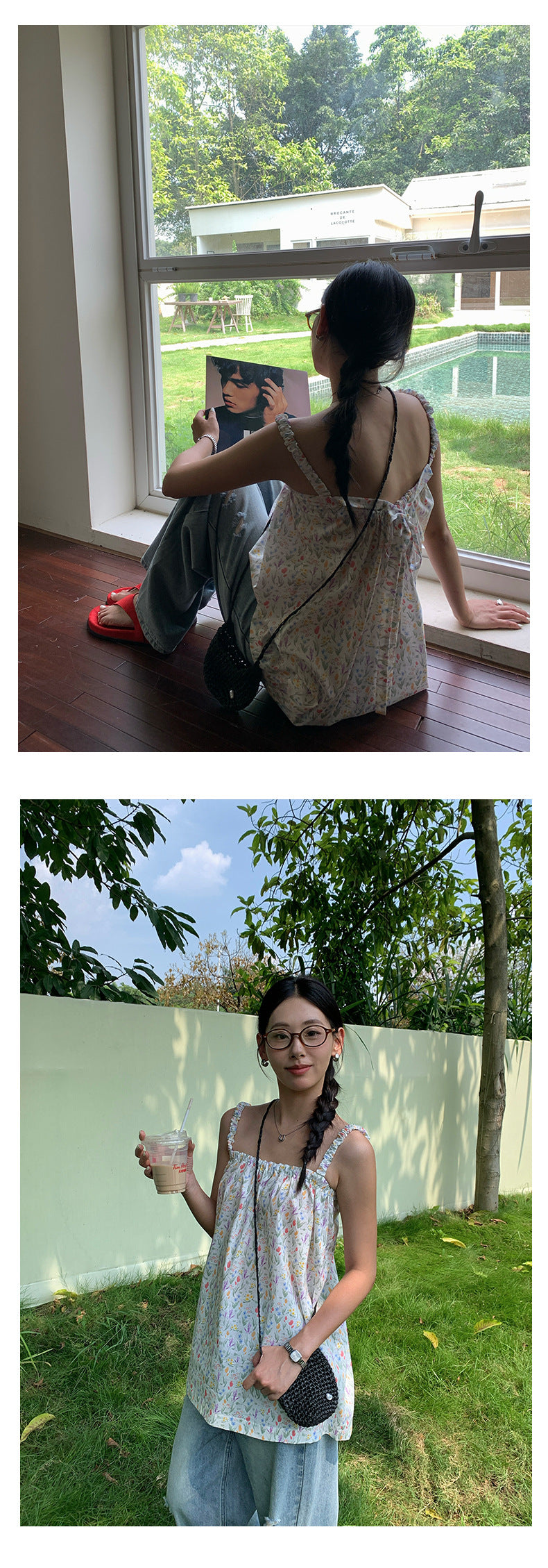 【H5344】實拍S~XL夏日復古洗舊寬鬆牛仔褲250624