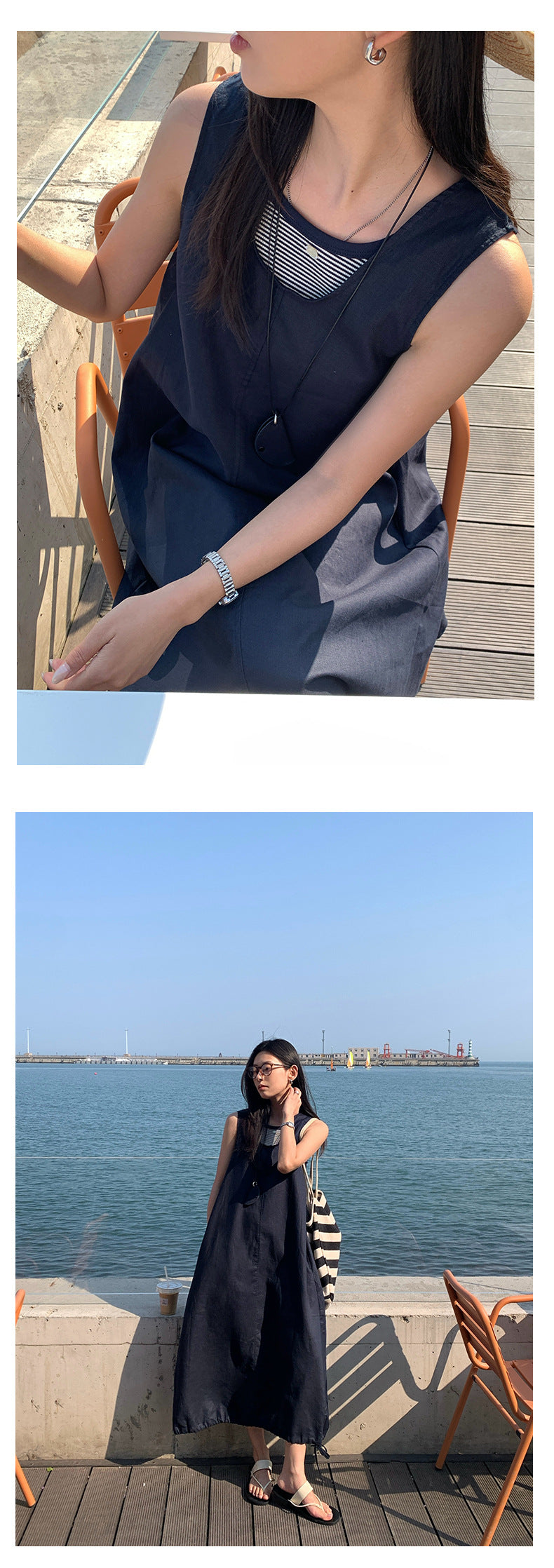 【H5302】 實拍韓系純色高彈可包色棉質背心250610