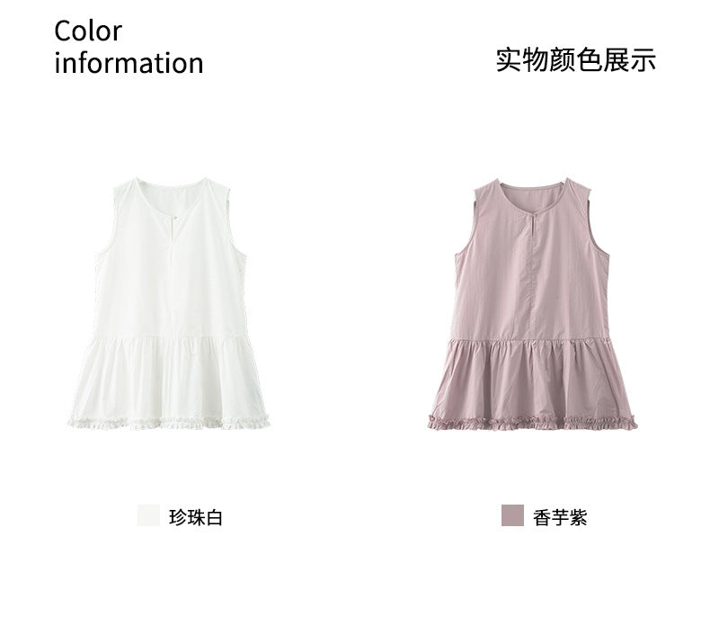 【H5246】實拍夏天小清新襯衫短洋裝250506