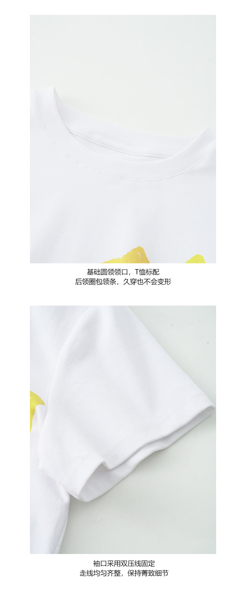 【H5271】實拍夏季水果塗鴉T恤 寬鬆顯瘦短版上衣250520