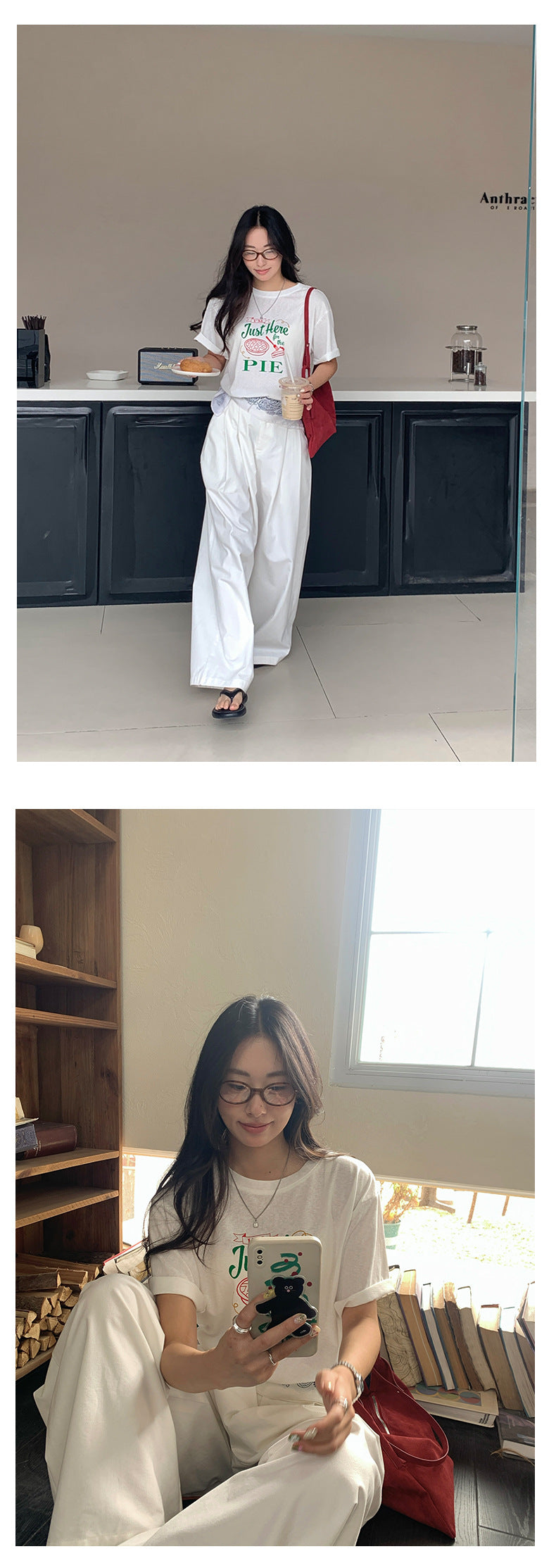 【H5062】實拍美式字母印花棉質短袖T恤250224