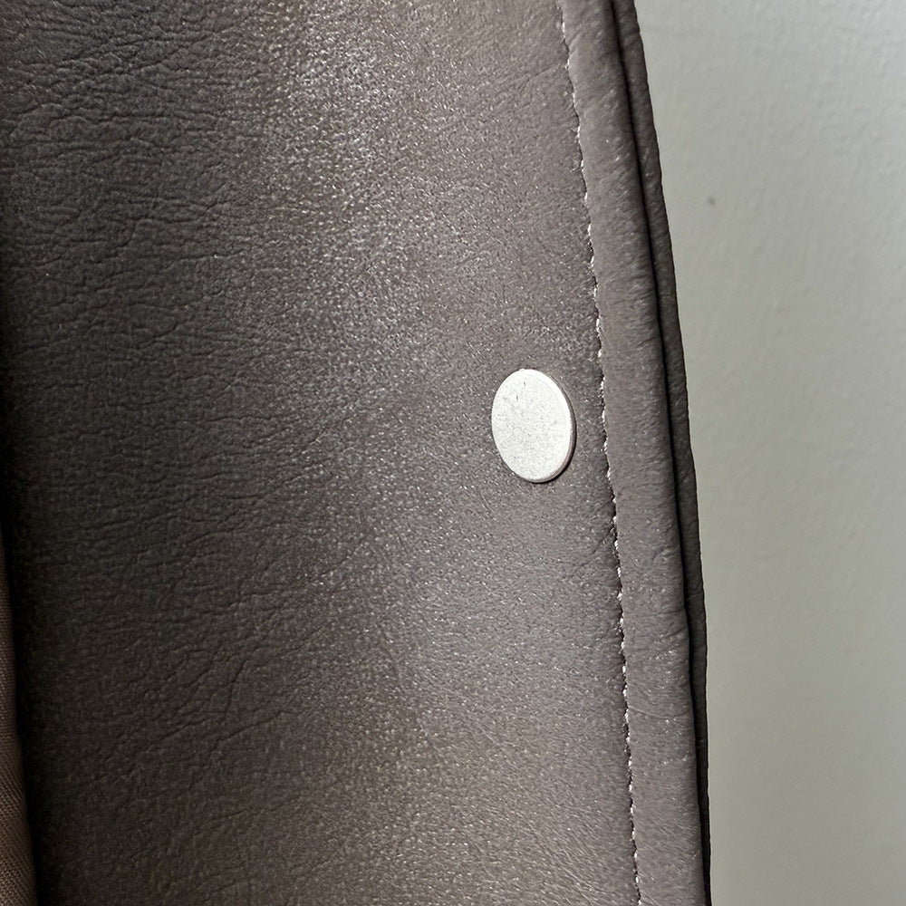 【Y8058】實拍初秋復古質感皮衣外套250828