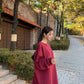 【F12401】 韓國圓領寬鬆8色衛衣洋裝231225