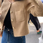 【F03219】韓國小香氣質粗花呢長袖外套240318