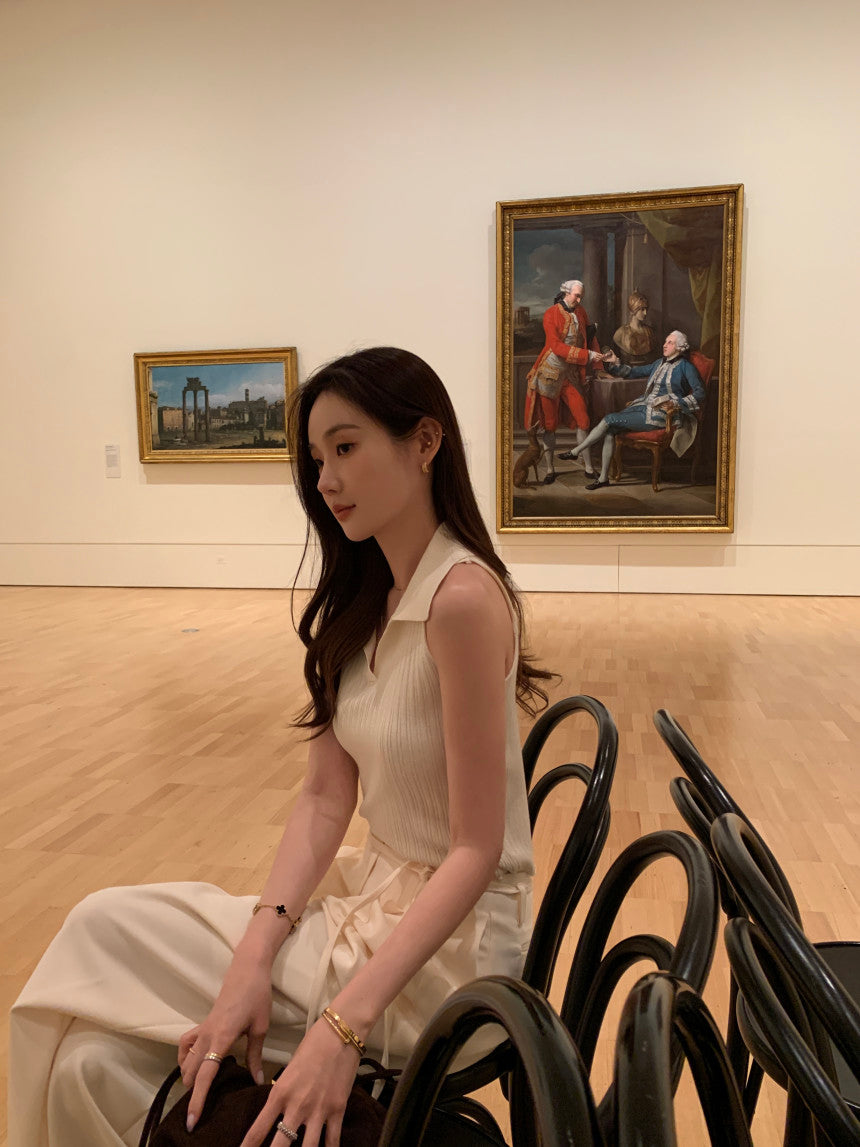【F60369】實拍法式氣質針織背心250512