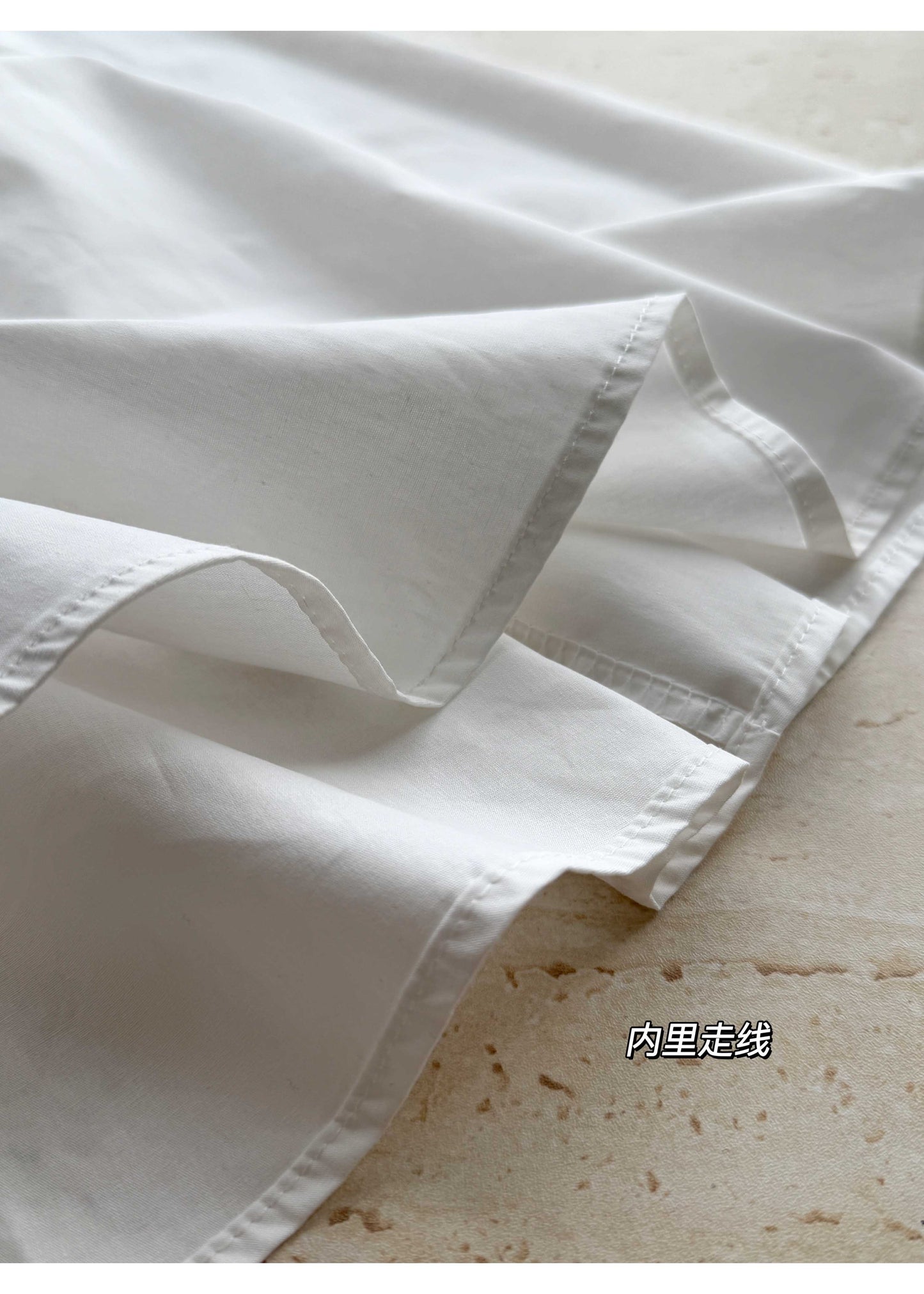 【F60364】夏季小眾設計感套裝｜牛仔襯衫＋高腰a字裙含腰帶250512