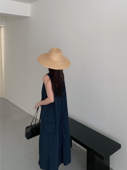 【F60448】實拍夏季戶外休閒設計款速乾材質洋裝250609