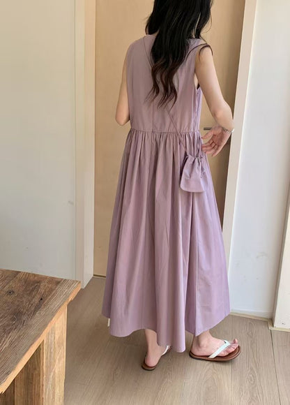 【F60446】實拍韓國夏天簡約氣質洋裝＋斜背小包250609