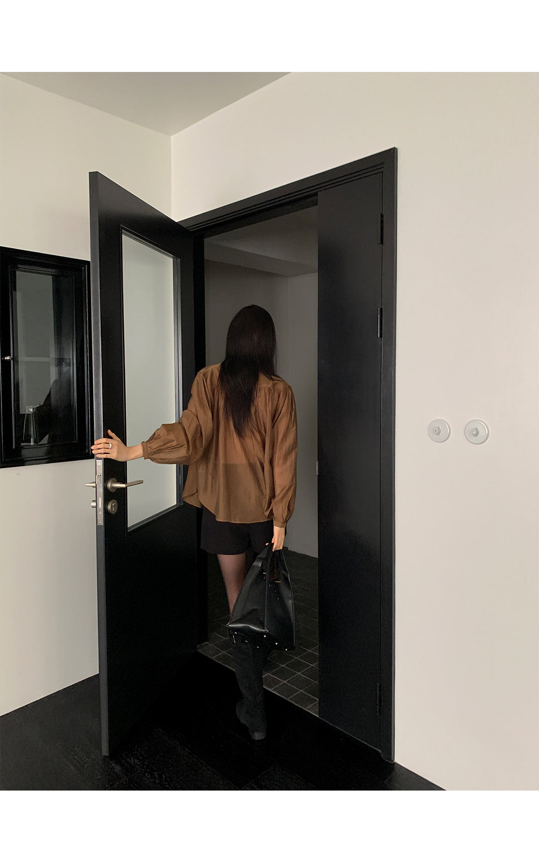 【F60755】法式優雅・寬鬆百搭上衣261012