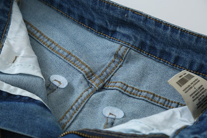 【LD11246】實拍S~XL美式復古大長腿👖高腰彈力顯瘦微喇叭寬鬆直筒牛仔褲260414